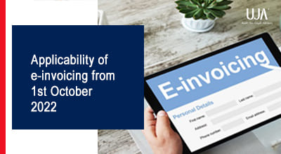 applicability of e-invoicing from 1st October