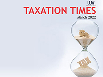 UJA taxation times mar 2022