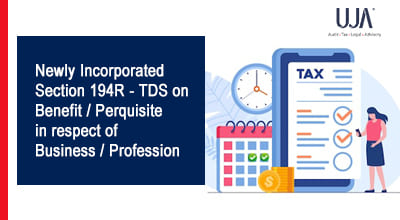 UJA TDS on benefit/ perquisite in respect of Business / Profession
