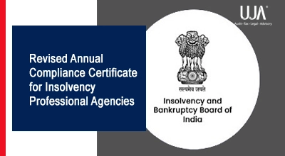 UJA Annual Compliance certificate for Insolvency Professional Agencies