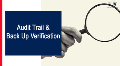 UJA | Audit Trail & Back Up Verification