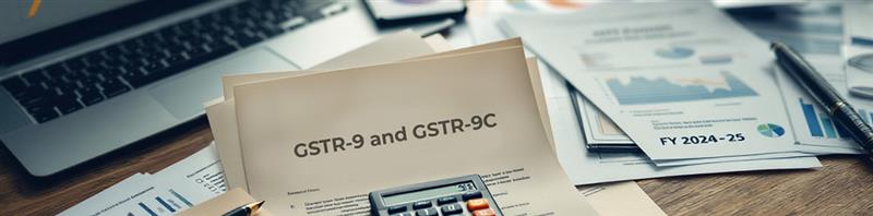 FAQs on GSTR- 9 and GSTR-9C for FY 2024–25